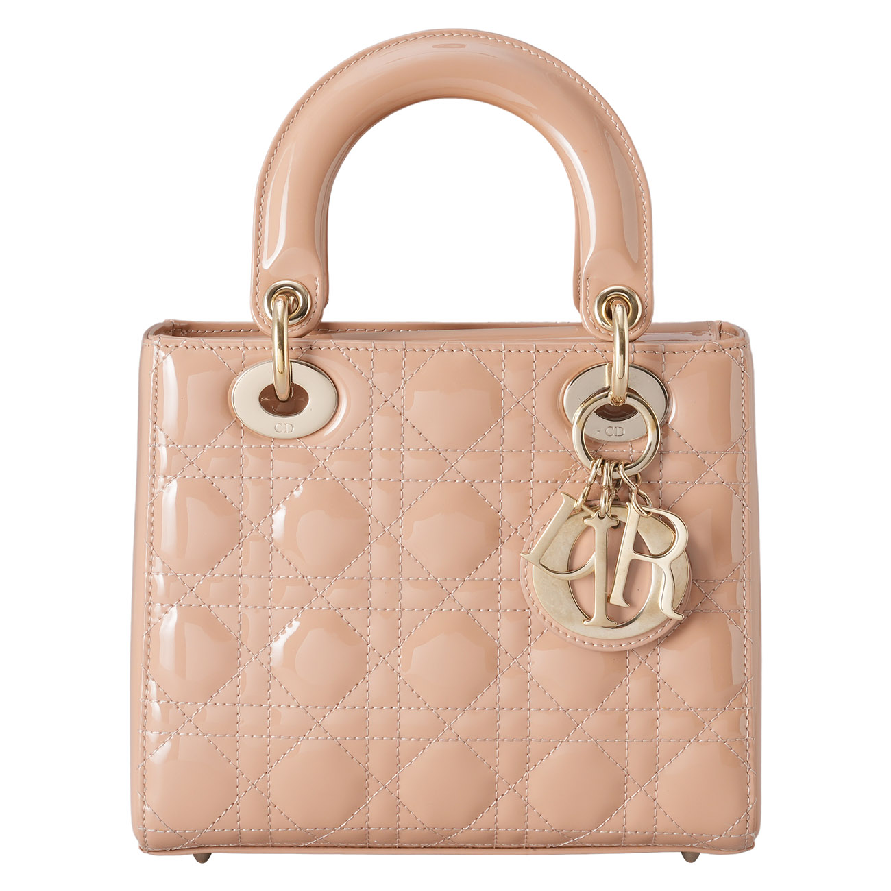 CHRISTIAN DIOR(USED)디올 페이던트 레이디백 스몰